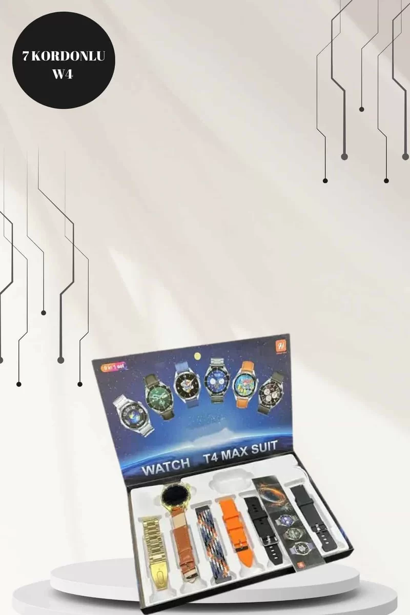 Powerbank Bluetooth Kulaklık Ve Akıllı Saat 7 Kordonlu Metal Kordon Plastik Kordon 5 Powerbank Bluetooth Kulaklık Ve Akıllı Saat 7 Kordonlu Metal Kordon Plastik Kordon - Görsel 5