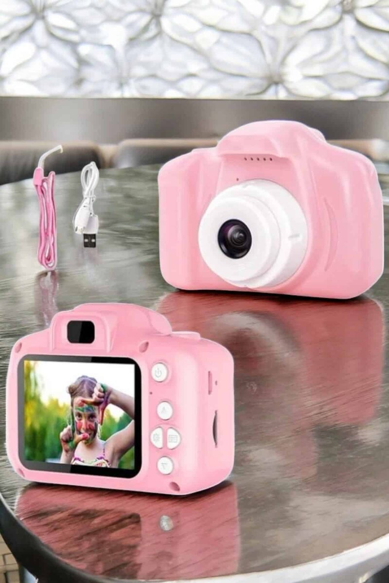 Çocuk Kamerası Dijital 1080P HD Kaliteli Mini Fotoğraf Makinesi Profesyonel 5 Çocuk Kamerası Dijital 1080P HD Kaliteli Mini Fotoğraf Makinesi Profesyonel - Görsel 5