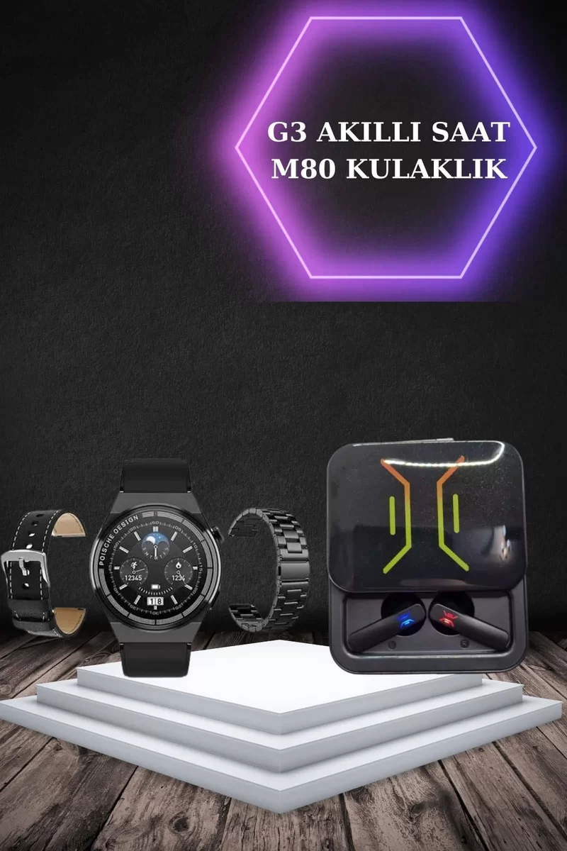 Dijital Göstergeli Bluetooth Kulaklık ve Bildirim Görebilen Akıllı Saat Alarm ve Titreşim 5 Dijital Göstergeli Bluetooth Kulaklık ve Bildirim Görebilen Akıllı Saat Alarm ve Titreşim - Görsel 5