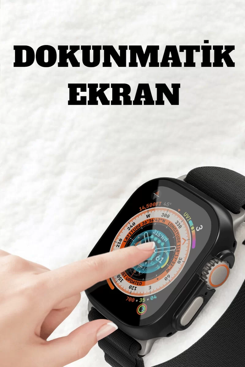 Uyku ve Nabız Takipli, Wireless Şarjlı Akıllı Saat Android ve iOS Uyumlu 5 Uyku ve Nabız Takipli, Wireless Şarjlı Akıllı Saat Android ve iOS Uyumlu - Görsel 5