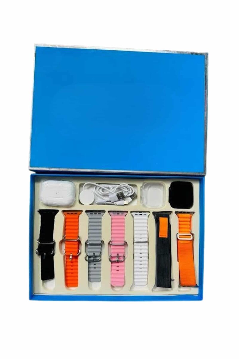 7 Kordonlu Unisex Akıllı Saat Çoklu Kordon Seçeneği Amoled Ekran 5 7 Kordonlu Unisex Akıllı Saat Çoklu Kordon Seçeneği Amoled Ekran - Görsel 5