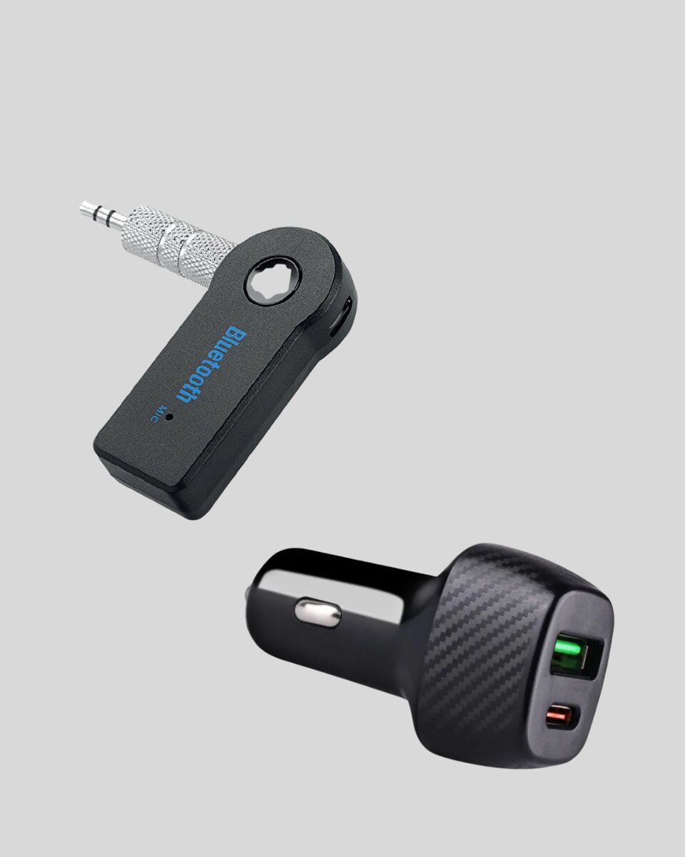 Bluetooth AUX Çevirici ve PD Destekli Araç Şarj Cihazı 2’li Set 5 Bluetooth AUX Çevirici ve PD Destekli Araç Şarj Cihazı 2’li Set - Görsel 5