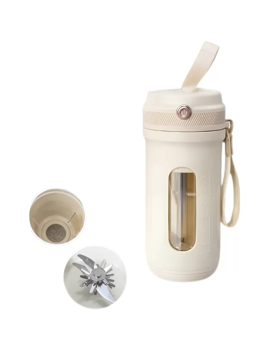 Kablosuz Taşınabilir Blender Güçlü Motorlu Meyve Sıkıcı ve Smoothie Hazırlayıcı 5 Kablosuz Taşınabilir Blender Güçlü Motorlu Meyve Sıkıcı ve Smoothie Hazırlayıcı - Görsel 5