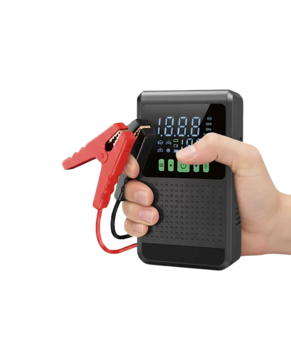 Taşınabilir Araç Akü Şarj Takviye Cihazı 150 PSI Dijital Kompresör Yeni Nesil 5 Taşınabilir Araç Akü Şarj Takviye Cihazı 150 PSI Dijital Kompresör Yeni Nesil - Görsel 5