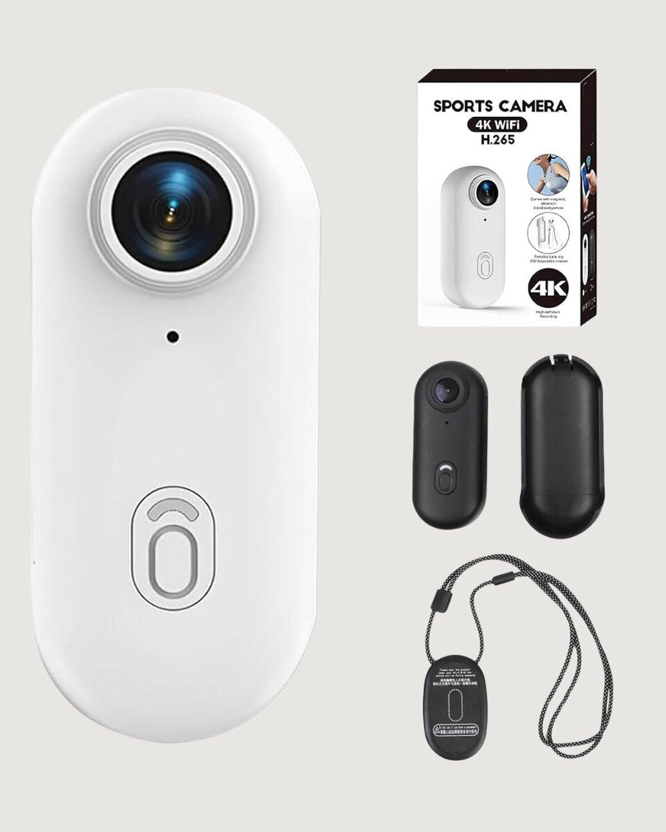 1080P WiFi Spor Kamerası Su Geçirmez Mini Aksiyon Kamera 4 1080P WiFi Spor Kamerası Su Geçirmez Mini Aksiyon Kamera - Görsel 4