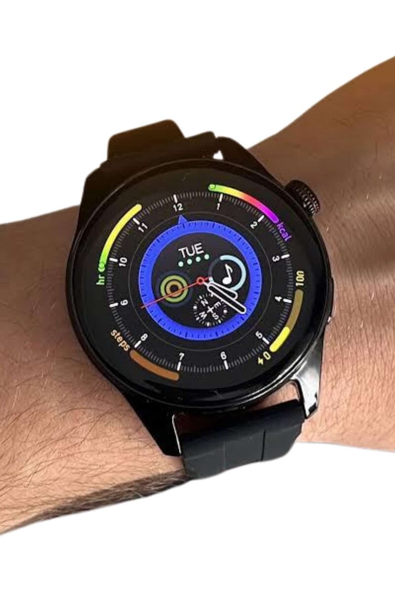 Akıllı Saat 1.5 Inç Amoled Ekran Çift Kordonlu GPS NFC Uyumlu 5 Akıllı Saat 1.5 Inç Amoled Ekran Çift Kordonlu GPS NFC Uyumlu - Görsel 5