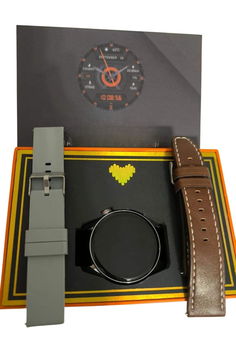 Yuvarlak Kasa 46mm Akıllı Saat Android Ve IOS Uyumlu Uyku ve Sağlık Takibi 5 Yuvarlak Kasa 46mm Akıllı Saat Android Ve IOS Uyumlu Uyku ve Sağlık Takibi - Görsel 5