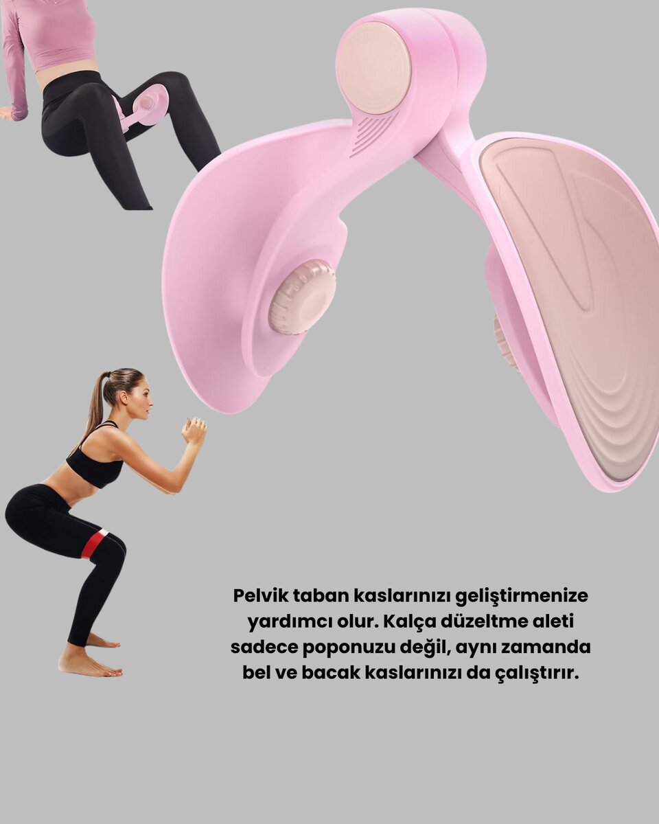 Uyluk Sıkılaştırıcı ve Kalça Çalıştırıcı Egzersiz Aparatı 5 Uyluk Sıkılaştırıcı ve Kalça Çalıştırıcı Egzersiz Aparatı - Görsel 5