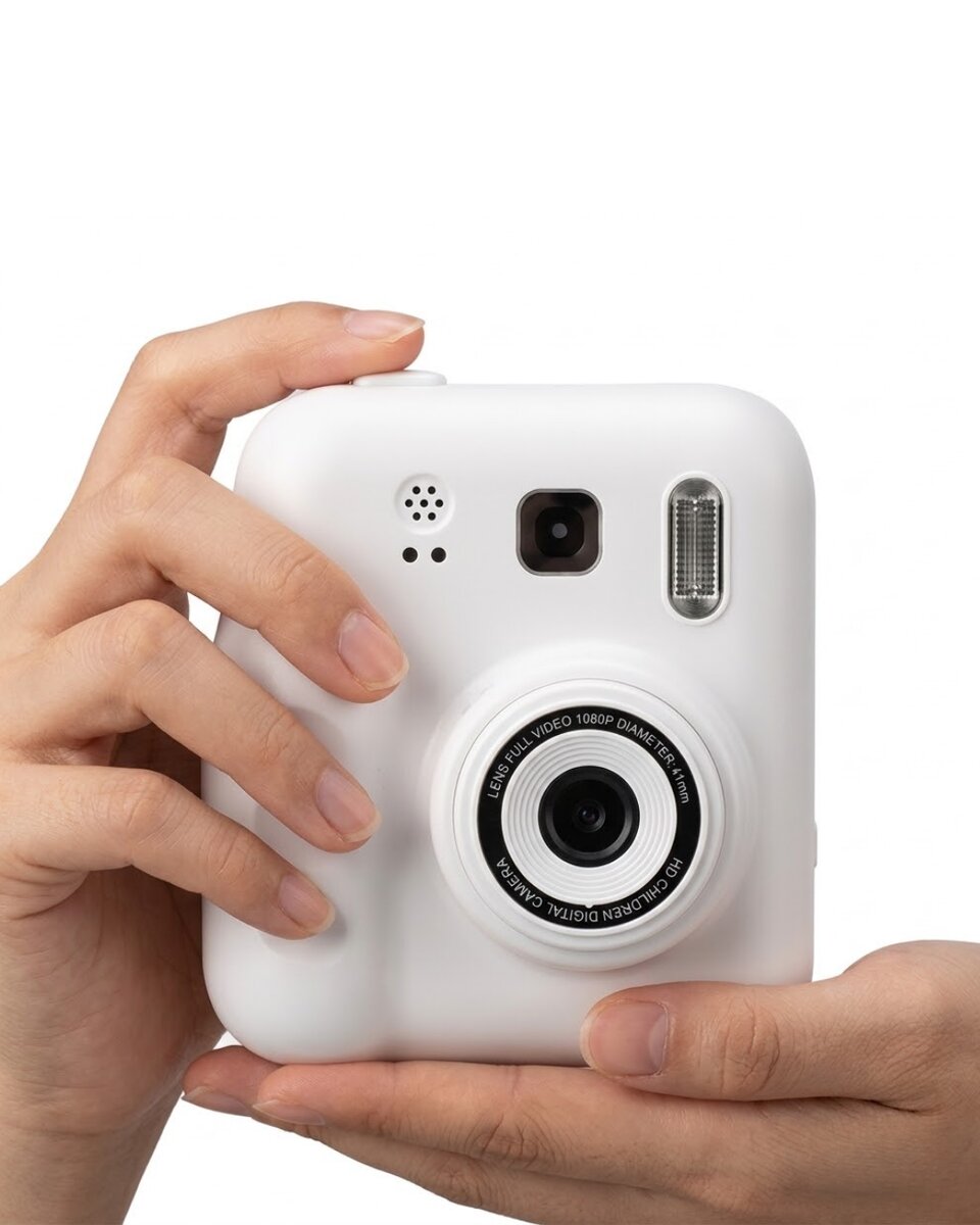 Eğlenceli Baskılı Çocuk Fotoğraf Makinesi Video Çekim 4 Rulo Kağıt 5 Kalem Set 5 Eğlenceli Baskılı Çocuk Fotoğraf Makinesi Video Çekim 4 Rulo Kağıt 5 Kalem Set - Görsel 5