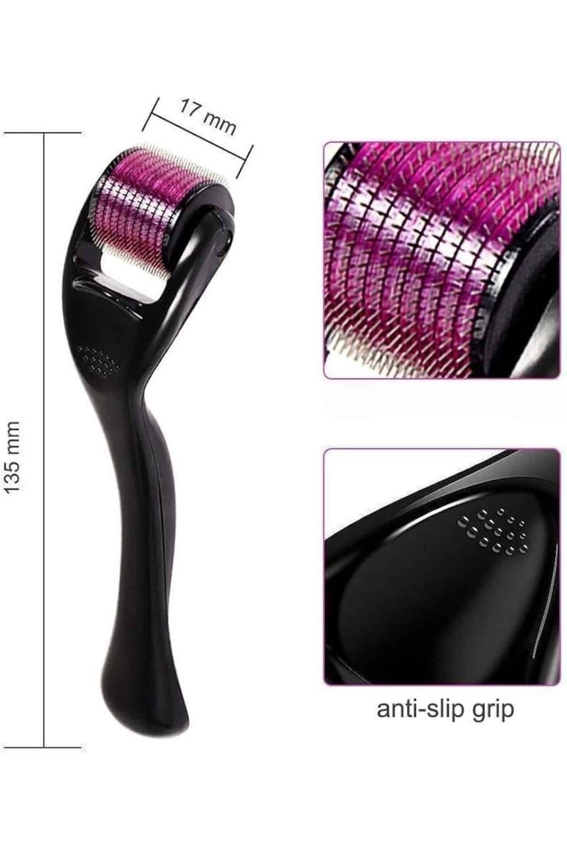540 Iğneli Derma Roller 1Mm Titanyum Uçlu Saç Kaş Serum Kullanımına Uygun 5 540 Iğneli Derma Roller 1Mm Titanyum Uçlu Saç Kaş Serum Kullanımına Uygun - Görsel 5