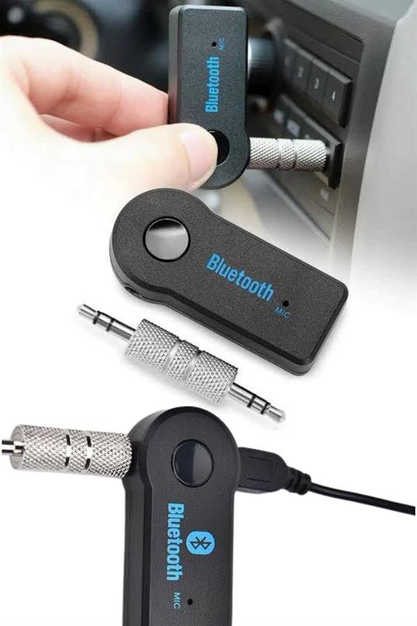 Tüm Cihazlara Uyumlu Bluetooth Aux Araç Kiti Siyah 5 Tüm Cihazlara Uyumlu Bluetooth Aux Araç Kiti Siyah - Görsel 5