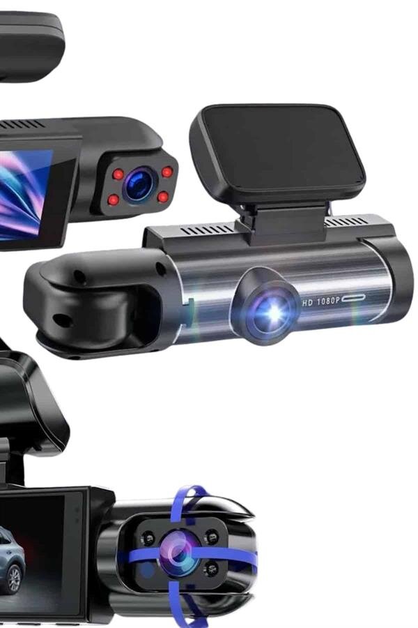 Araç İçi Full Hd Kamera Ön ve Arka Kameralı Ekranlı Araç Kamerası 5 Araç İçi Full Hd Kamera Ön ve Arka Kameralı Ekranlı Araç Kamerası - Görsel 5