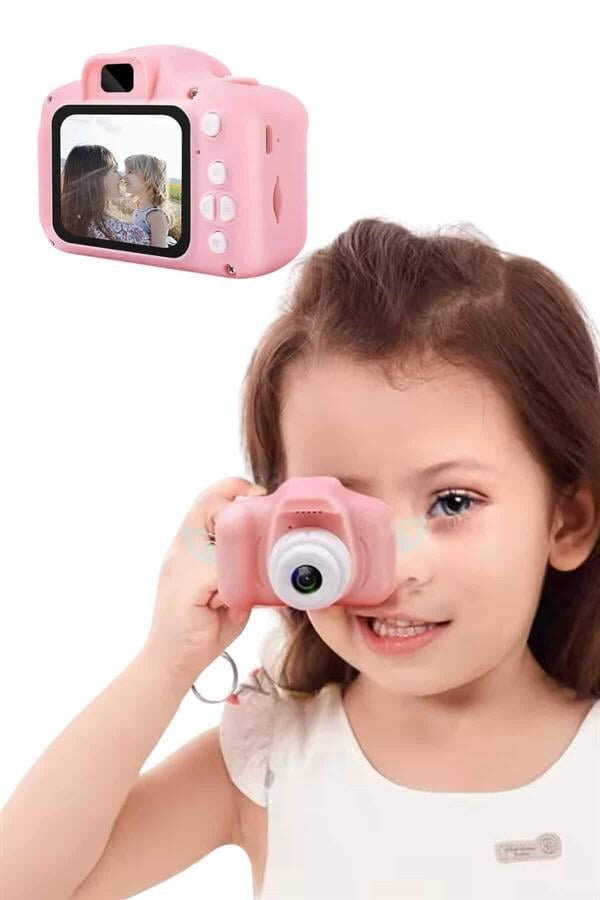 2.0 Inç Ekran Mini 1080p Hd Çocuk Kamera Dijital Fotoğraf Makinesi 5 2.0 Inç Ekran Mini 1080p Hd Çocuk Kamera Dijital Fotoğraf Makinesi - Görsel 5