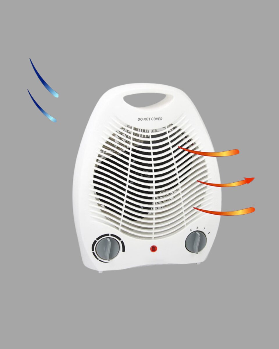 Fanlı Elektrikli Isıtıcı – 3 Kademeli Isı Ayarı ve Güvenli Kullanım 5 Fanlı Elektrikli Isıtıcı – 3 Kademeli Isı Ayarı ve Güvenli Kullanım - Görsel 5