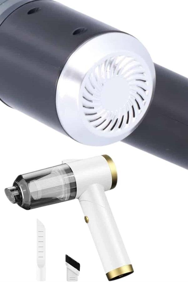 Vakumlu Süpürge Şarjlı Elektrikli Mini Taşınabilir Uzun Ömürlü Hazneli 5 Vakumlu Süpürge Şarjlı Elektrikli Mini Taşınabilir Uzun Ömürlü Hazneli - Görsel 5