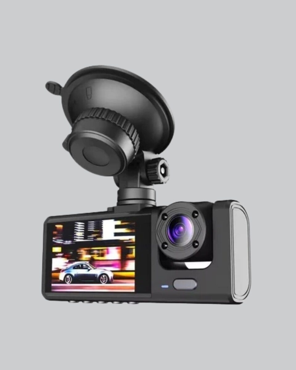 Full HD Üç Kameralı Araç Kamerası 170° Geniş Açılı ve Park Destekli 5 Full HD Üç Kameralı Araç Kamerası 170° Geniş Açılı ve Park Destekli - Görsel 5
