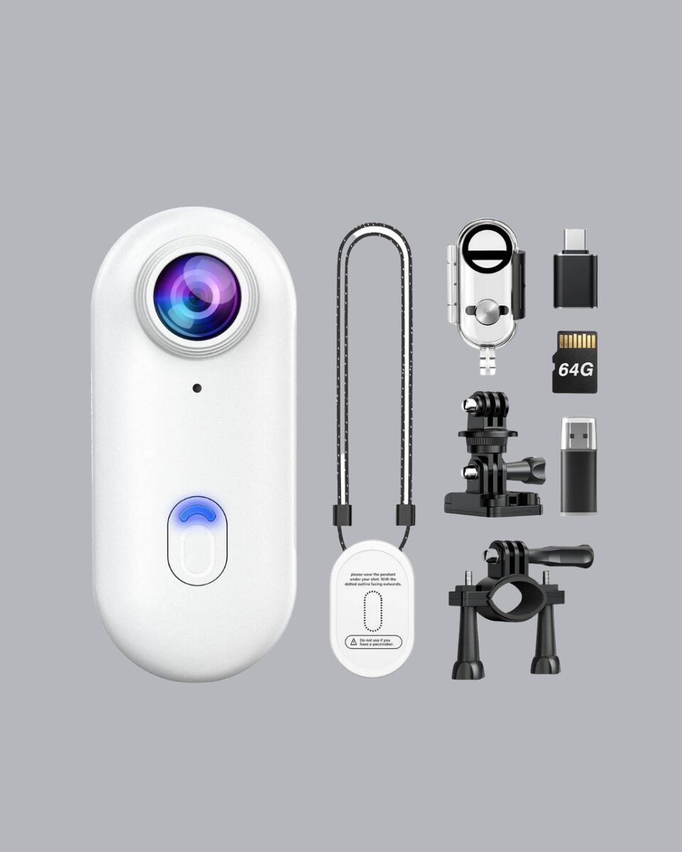 1080P Suya Dayanıklı Aksiyon Spor Kamerası 120° Geniş Açı ve WiFi Destekli 4 1080P Suya Dayanıklı Aksiyon Spor Kamerası 120° Geniş Açı ve WiFi Destekli - Görsel 4