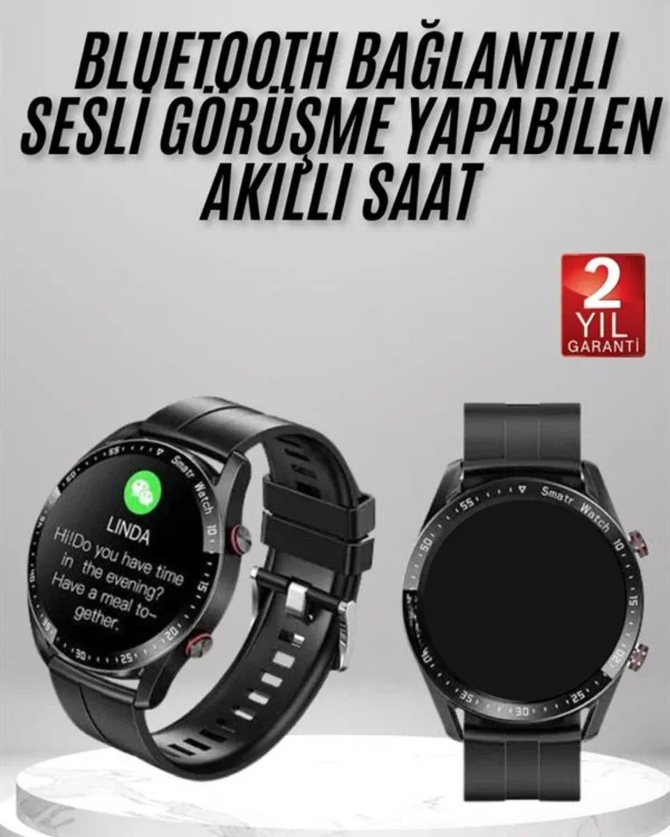 Spor Akıllı Saat Suya Dayanıklı Geniş Ekran ve Güçlü Batarya 5 Spor Akıllı Saat Suya Dayanıklı Geniş Ekran ve Güçlü Batarya - Görsel 5